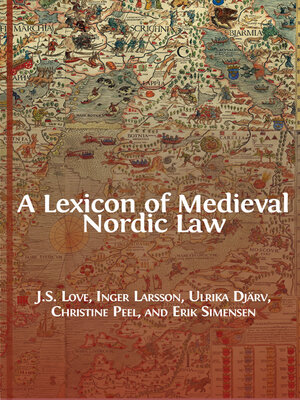 cover image of A Lexicon of Medieval Nordic Law